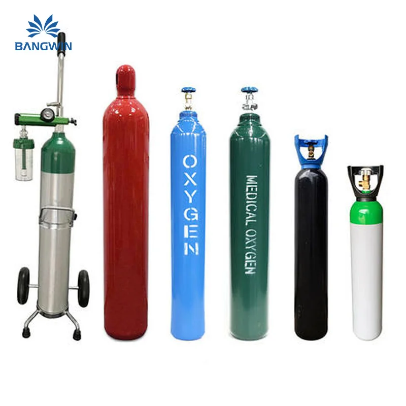 ISO 9809-1 standard 40L empty argon gas balloons argon gas cylind price argon cylinder for PERU