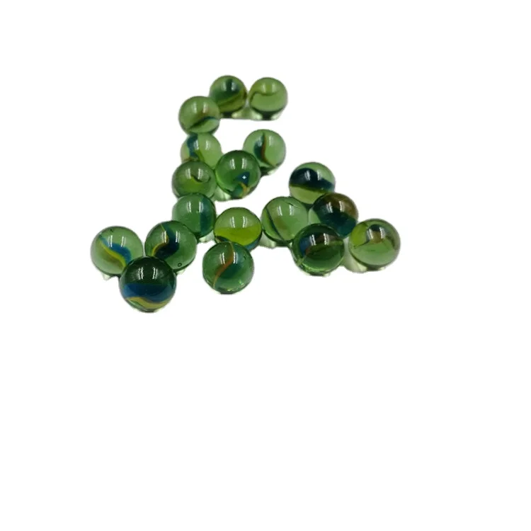16MM Color Transparent Glass Marble For children