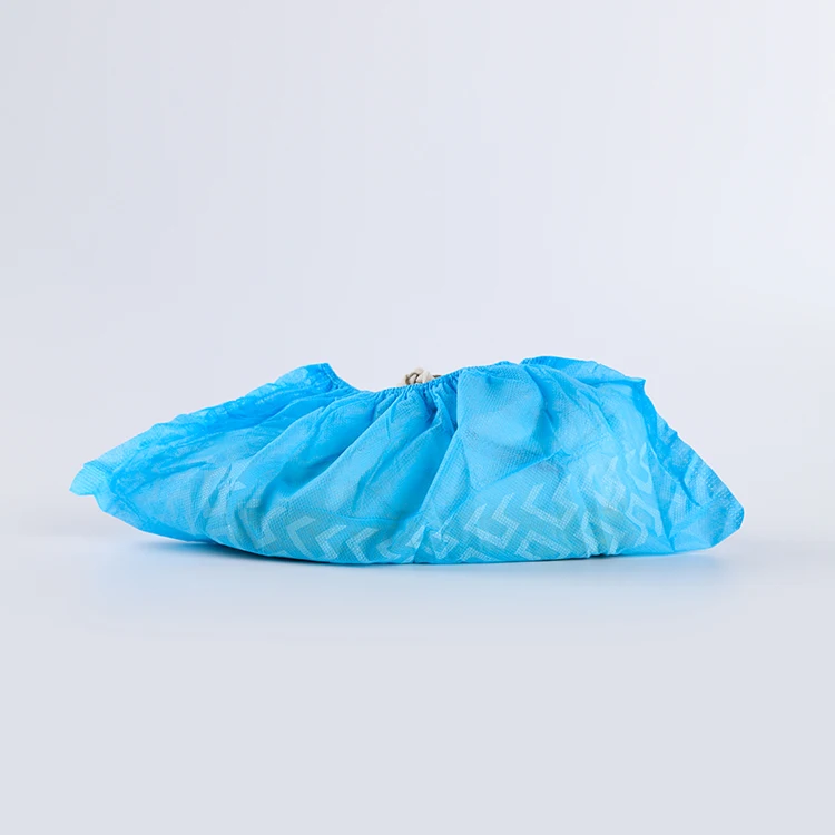 Wholesale Disposable protective anti-slip Non Woven clean room industry salon Shoe Cover