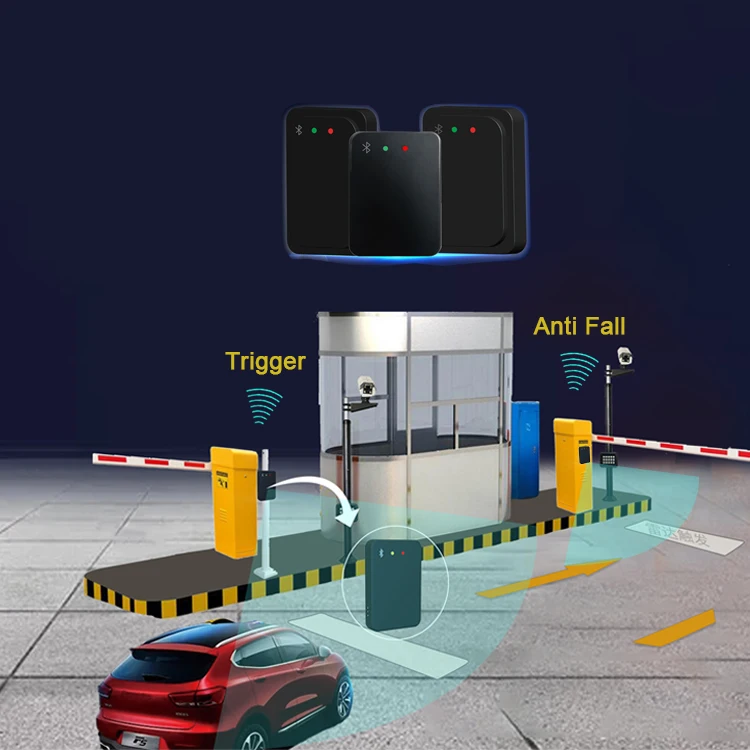Detector radar emas car parking lot barrier gate millimeter wave human car sensing smart proximity sensors
