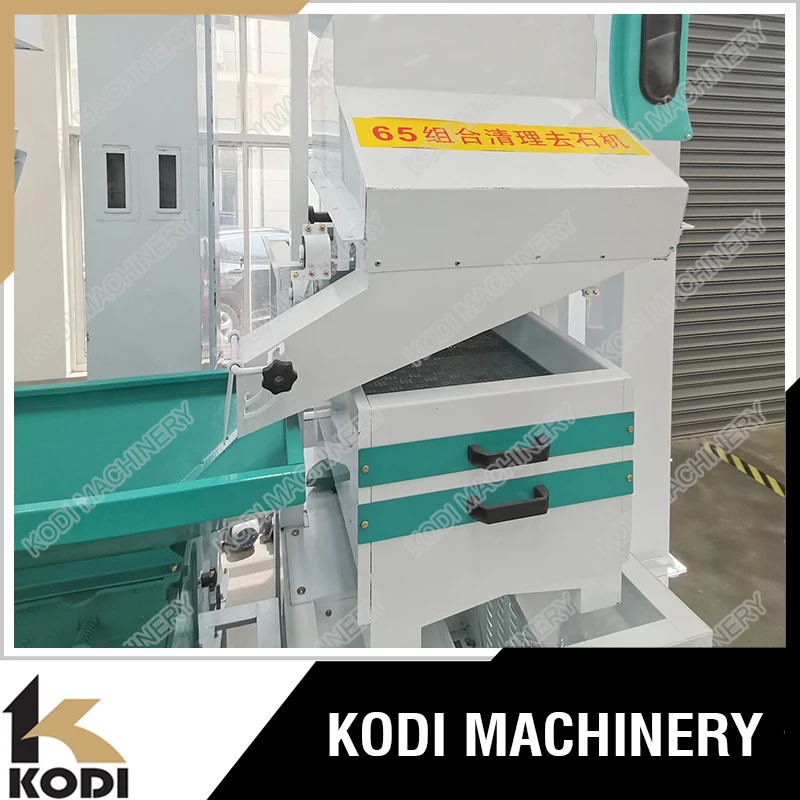 Полностью автоматическая рисовая мельница KODI NZJ20/15A 25 тонн в день для домашнего использования