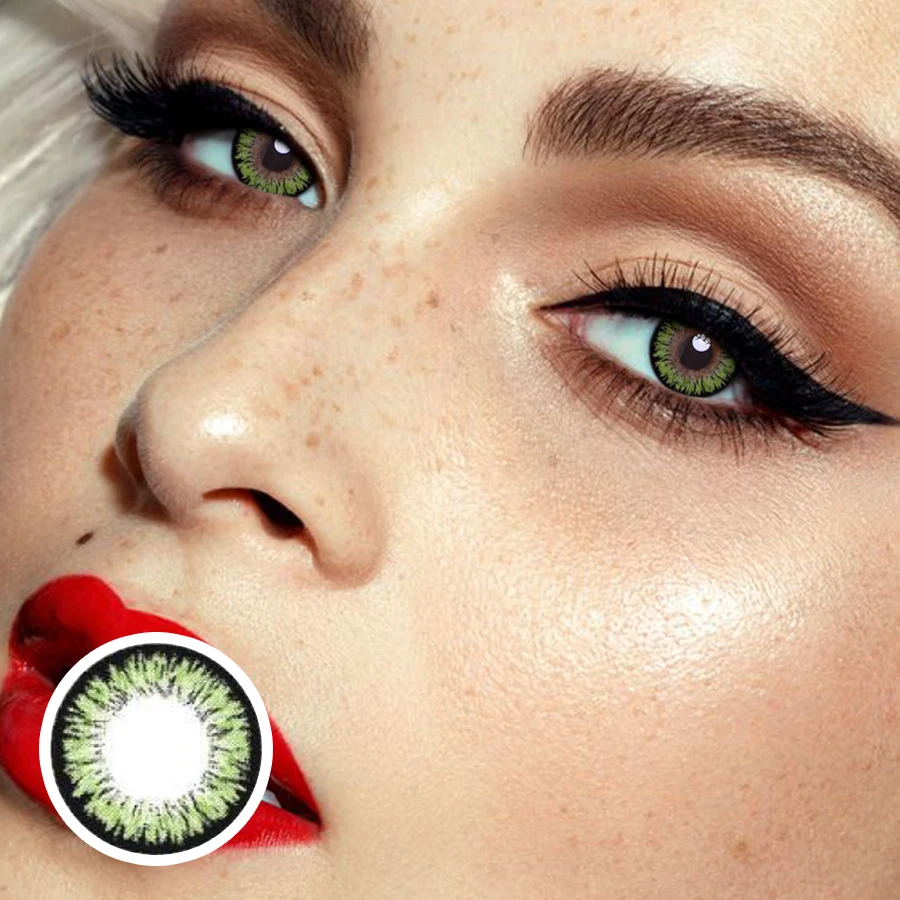 OEM Wholesale 13 Color Magic eye Hi Series OCRE Korea Colored Eye Contact Lenses Color Contact Lens