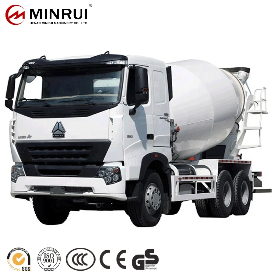 Minrui 6m3 Concrete Mixer Truck For Sale