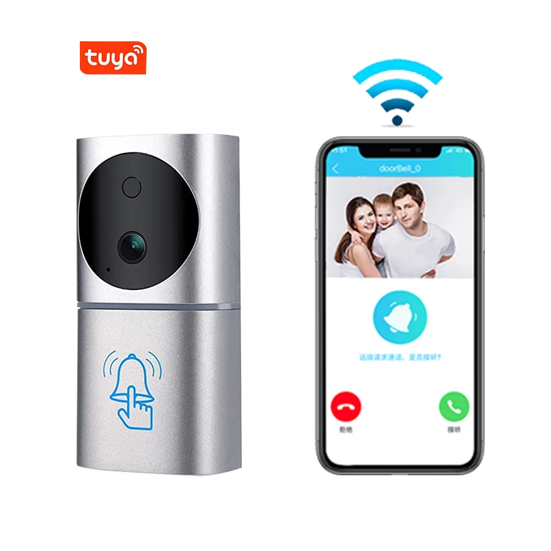 apartment Tuya IP Wireless Intercom System Surveillance Camera Video Door Wifi Long Range Smart Video Doorbell Camera Door Phone