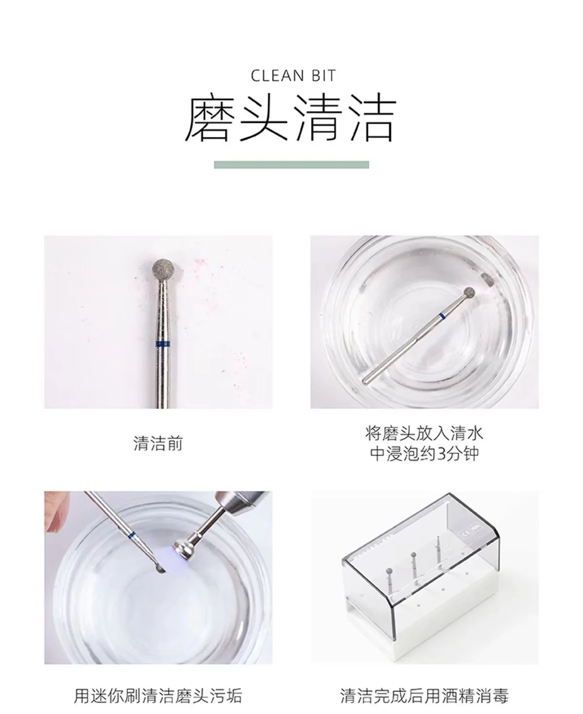 Manicure Carbide Ceramic Nail Drill Bit Set Tapered Drills Milling Cutter High Quality Urbuti Portable Nail Drill Machine ROHS