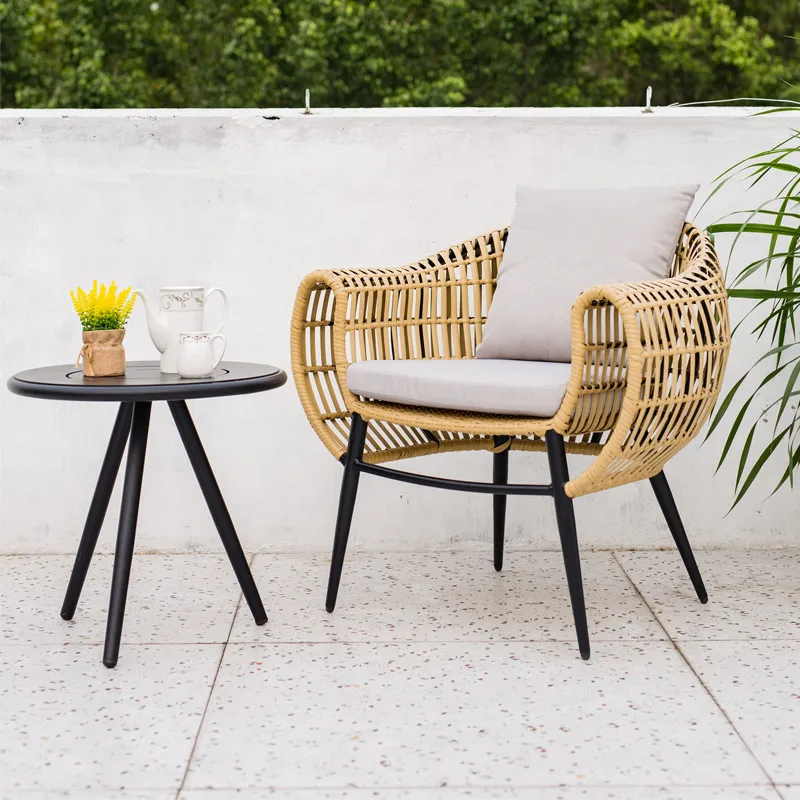  Luxury Patio Garden Table and Sofa Chairs Set Outdoor