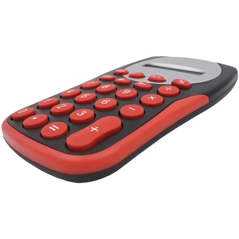 8 Digits Electronic Calculator Promotional Business Gift Custom logo Printing Portable Pocket Classic Calculator