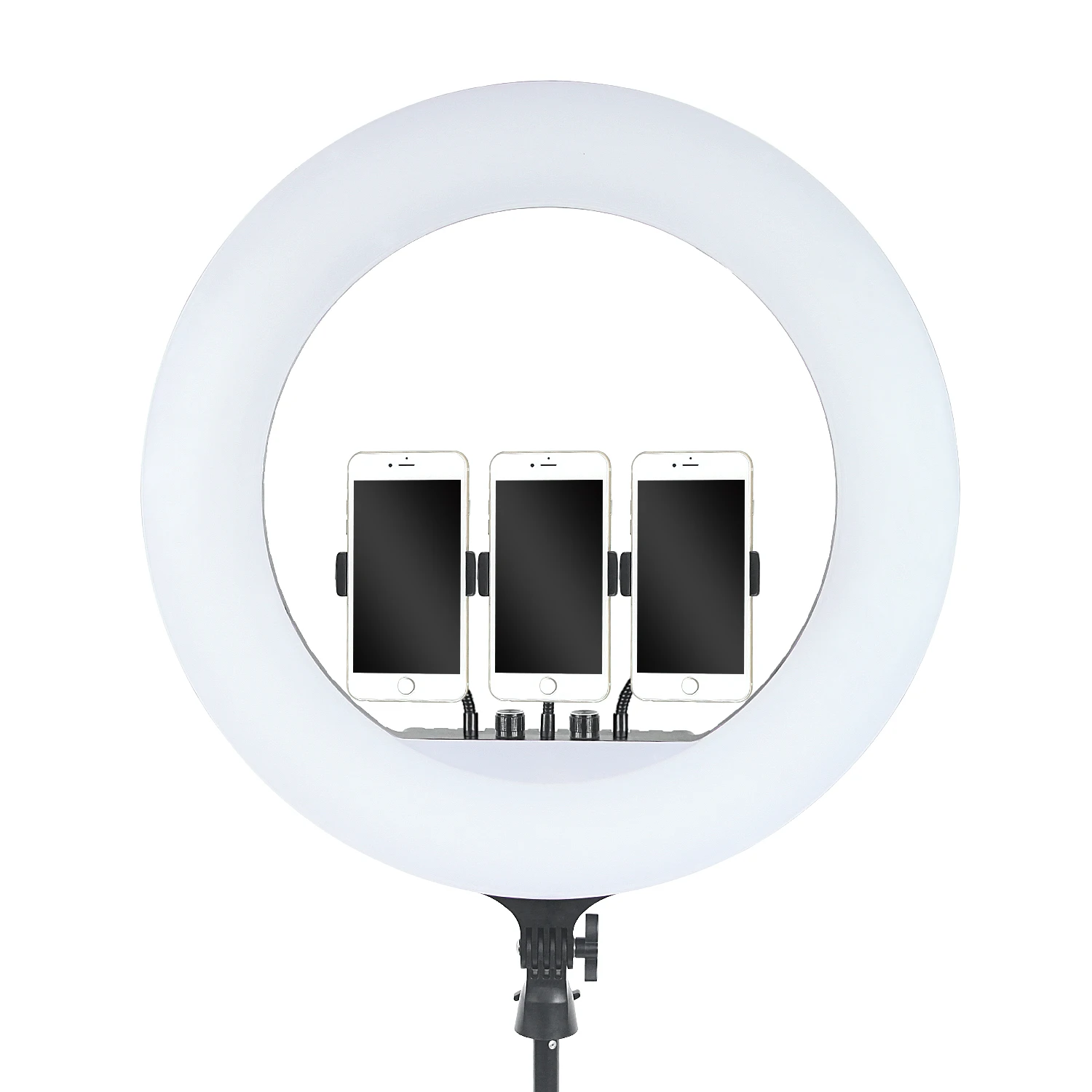 FOSOTO 21inch Selfie Led Ring Flash Light Live Streaming Lamp Led Ring Light With Tripod Stand For beauty Makeup video Tiktok