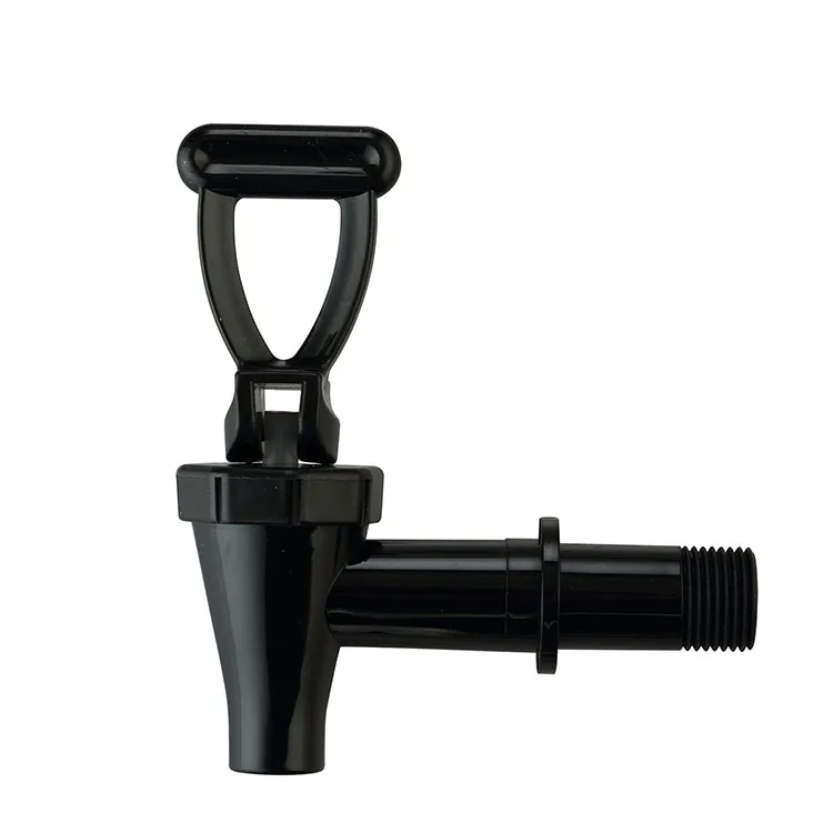 RUISHENG Custom Food Grade PP Plastic Push Bottle Water Beverage Juice Wine Dispenser Faucet Spigot Tap