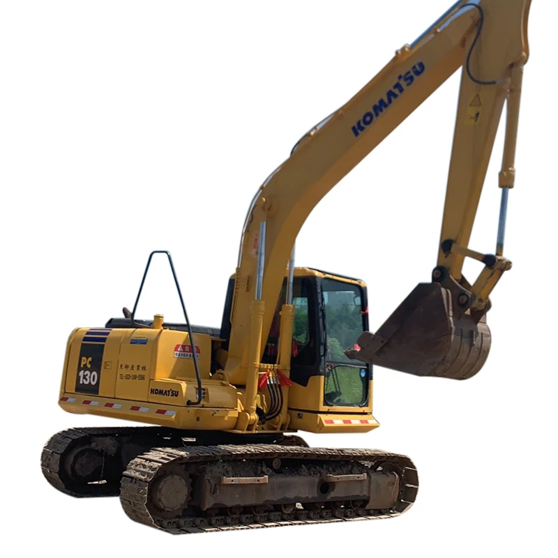 CE проверенный мини-экскаватор komatsu PC130 б/у тракторный экскаватор в