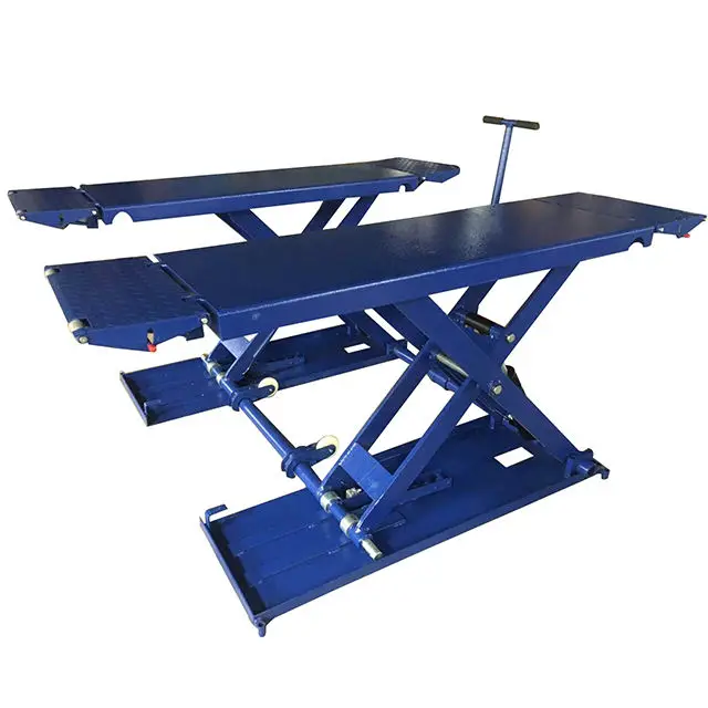 1T 2T 3.5T 4T Scissor Lift for ATV High Quality Portable Hydraulic Motorcycle Jack 680kg Mobile Motorcycle Parking Lifts