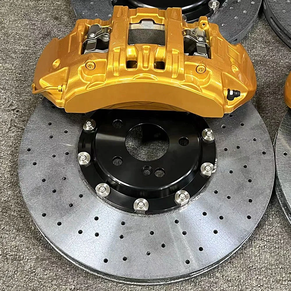 Car Portable Steel Carbon Ceramic Brake Disc For Audi S3 A6L A7 A8L Q7 Q8 RS8