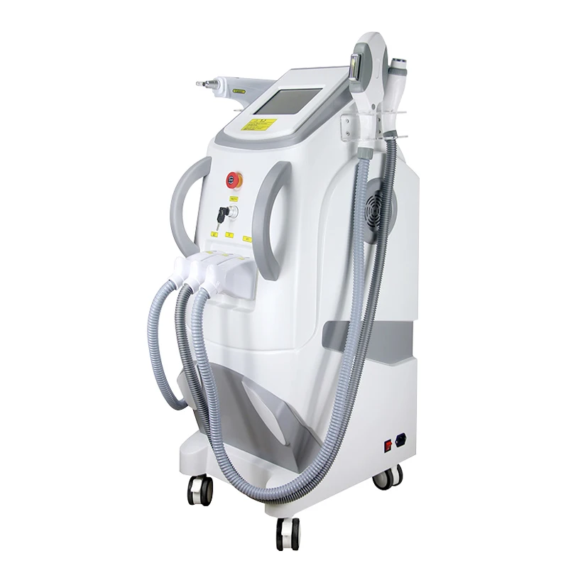 2024 Hot Sell Multi-functional IPL OPT +RF+ND YAG Laser 3 in 1 Skin Rejuvenation Tattoo Removal Beauty Machine