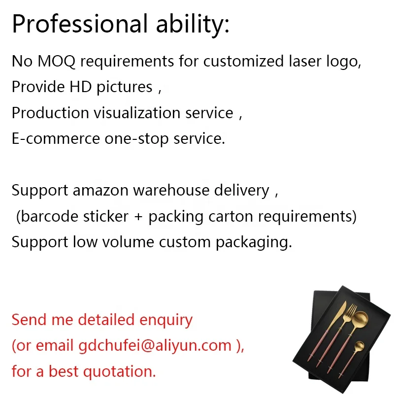 kaya PVD coating mirror black metal stainless steel Flatware Set Stainless Steel Cutlery for wedding event restaurant hotel