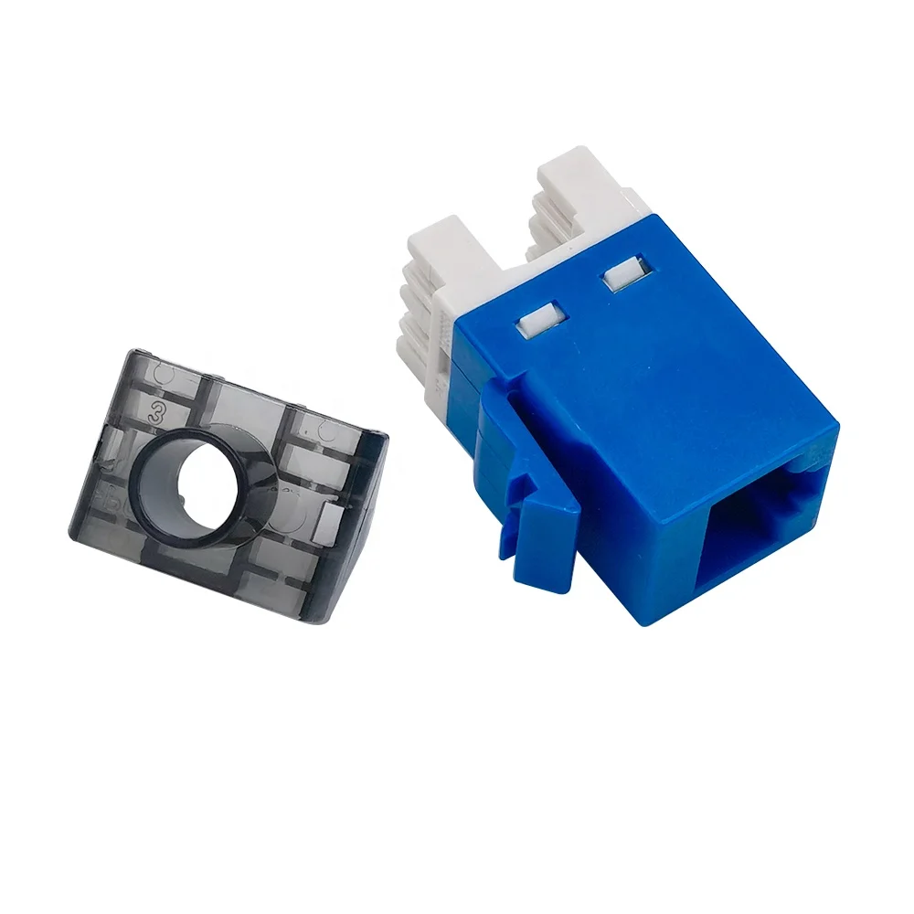 Модульный разъем Keystone Blue AMP RJ45