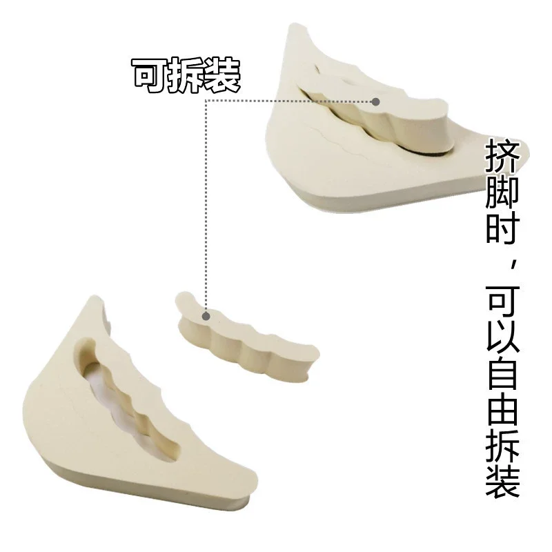 Adjust shoe size, anti-friction toe for high heels, sponge toe plug