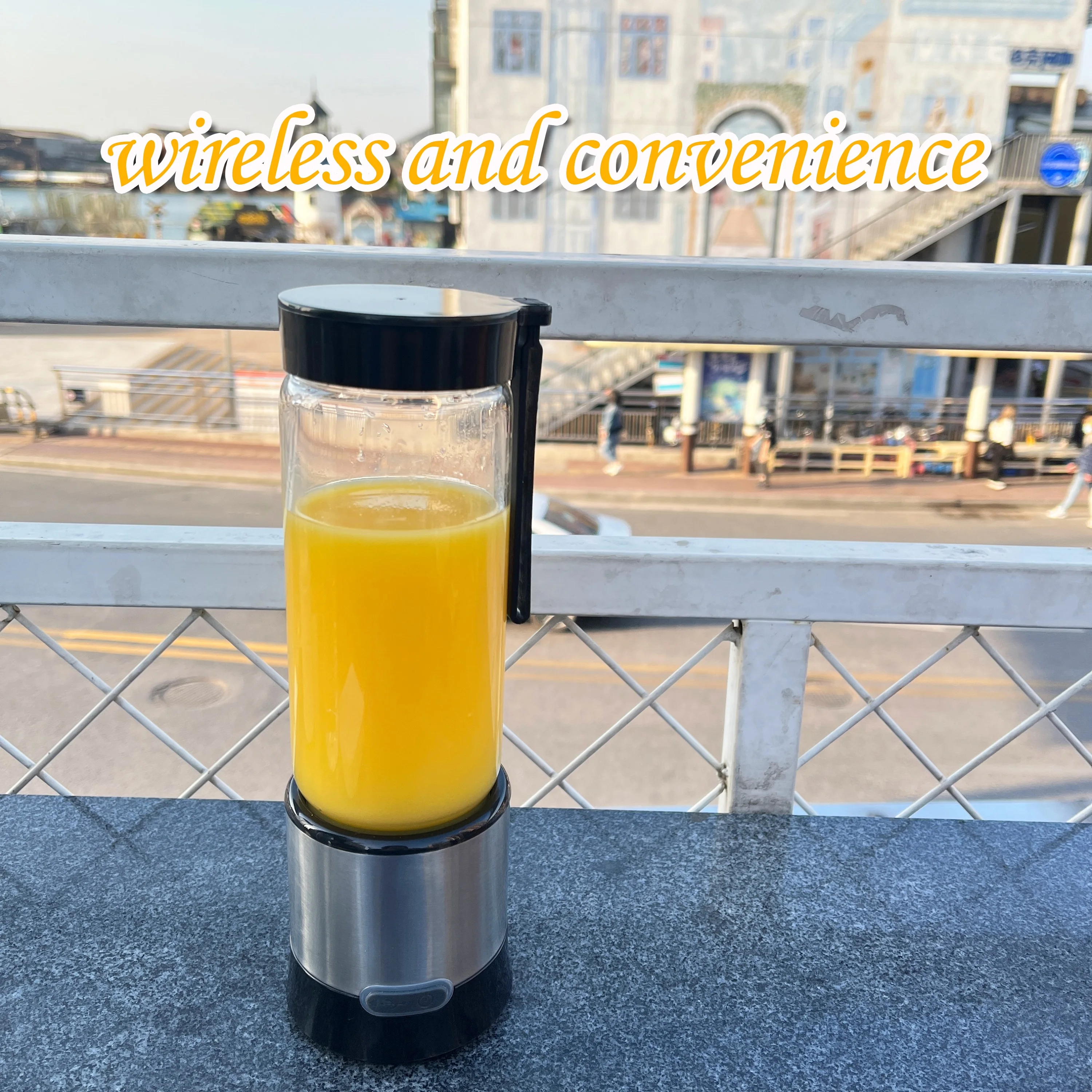 Custom Logo Fresh Juice Portable Blenders and Mini Fruit Smoothie Milkshake Mixer Bottle Blander Licuadora Portable Juicer