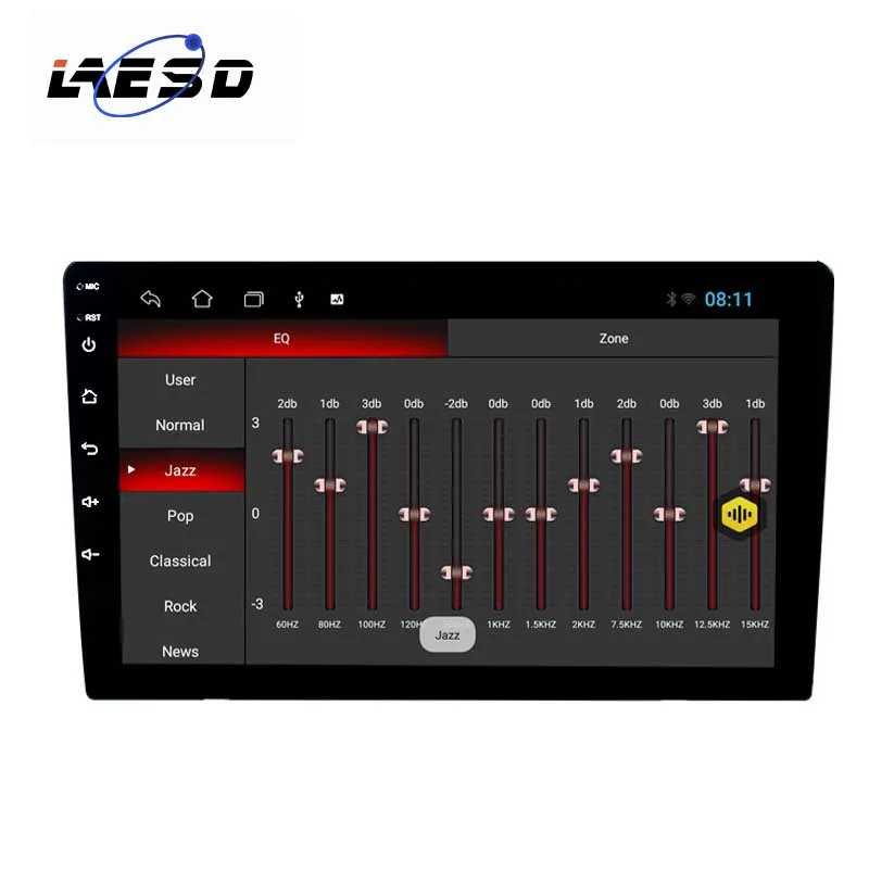 Leshida IPS 2 din radio android player Radio Tuner android auto with navigation china for car radio
