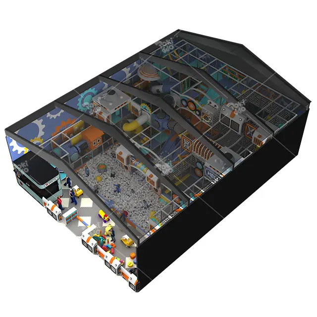 Pokiddo new design space theme kids play area indoor playground equipment kids playground indoor