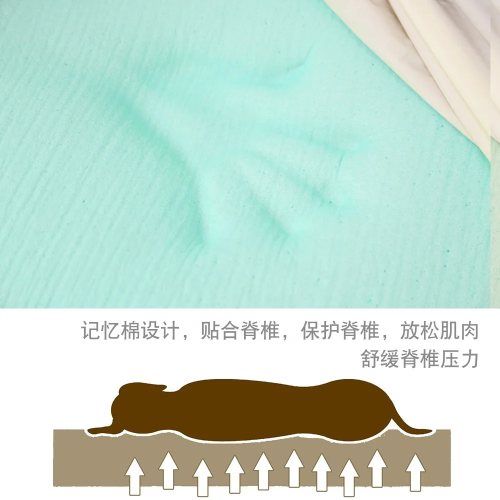 
Laifug Dropshipping Orthopedic Memory Foam cheap dog portable pet bed 