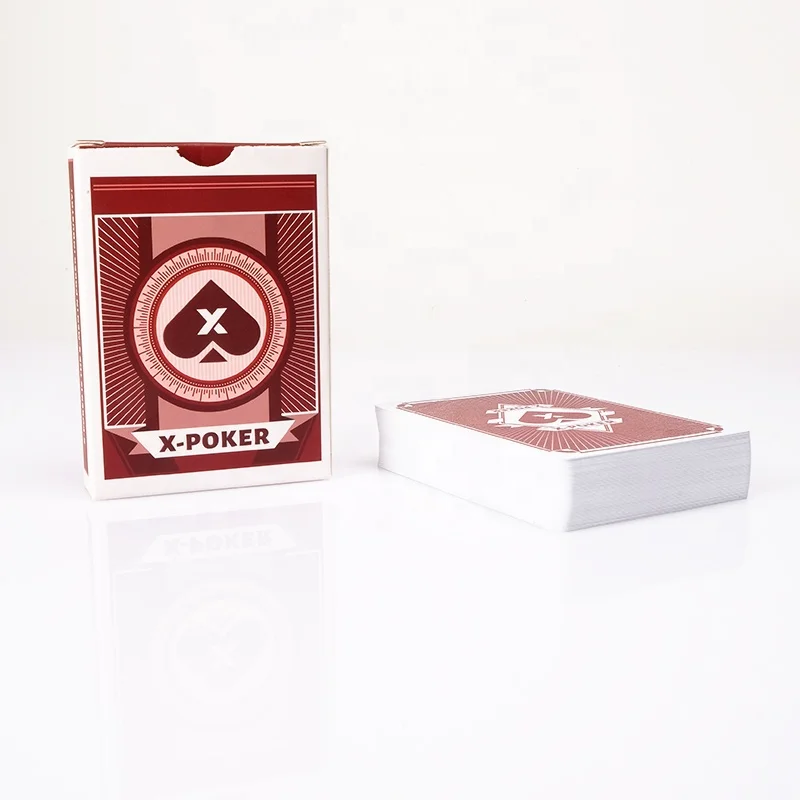 100% Plastic Poker Custom Waterproof Clear Cheap Playing Cards