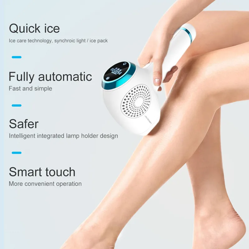 Quick Ice compress epilator