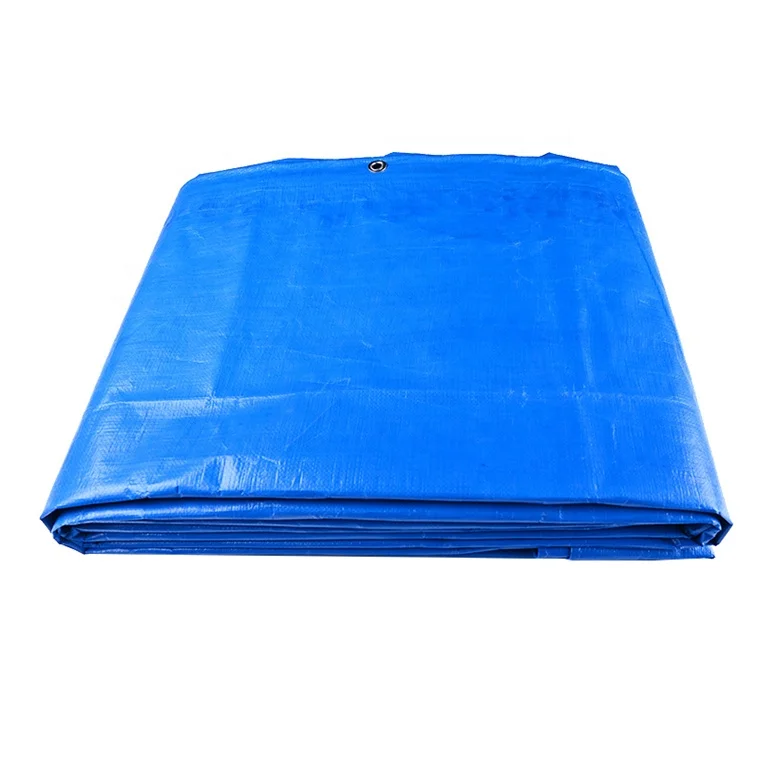 60gsm-300gsm orange waterproof sun protection cover PE tarpaulin roll sheet