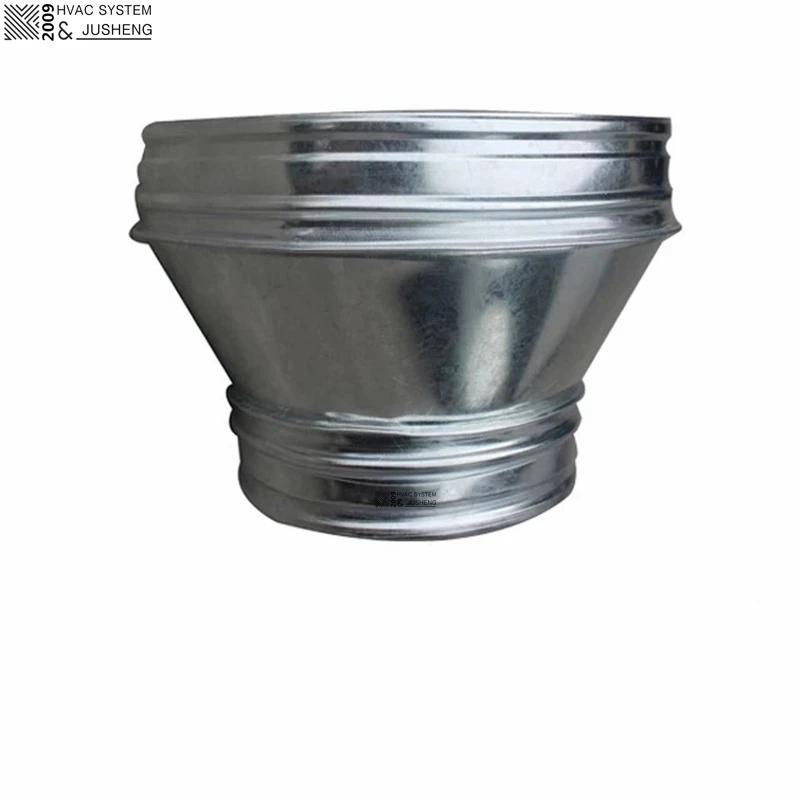 Spiral Duct Air  Spiral Pipe Fittings Pressed Collar Saddle