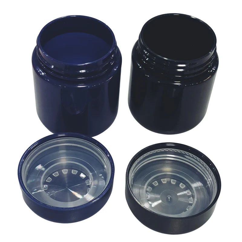 
Best Price 6DR 19DR 30DR 60DR plastic PP Premium pop top dram bottle colorful Pot top vial hinged lid for pill medicine usage  (1600113054673)
