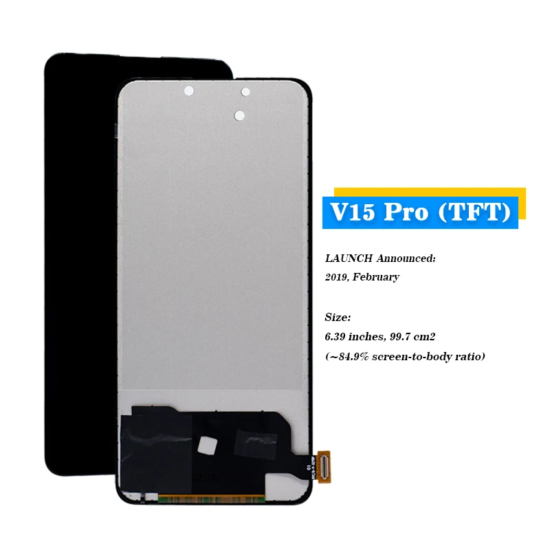 wholesale fast delivery TFT high quality lcd display for vivo v15 pro screen