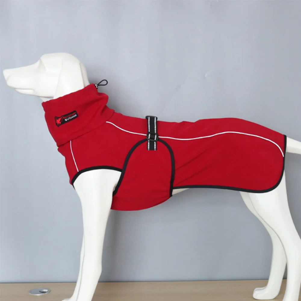 Pet Clothes Autumn And Winter Medium And Large Dog Waterproof Coat Outdoor Windproof Warm Dog Clothing