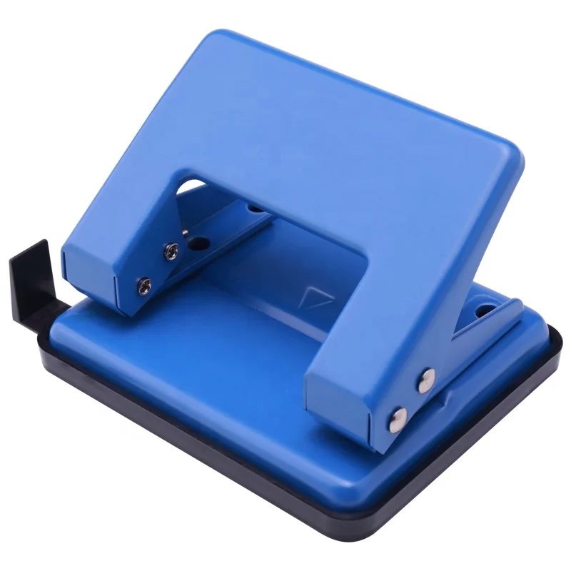 20 Sheet Capacity Multi Colors High Quality and Best Price Two Hole Punch Paper Hole Punch 9738