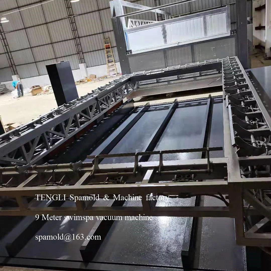 
efficient making spa hot tub swimspa swimming pool acrylic sheet theroforming vacuum machine 