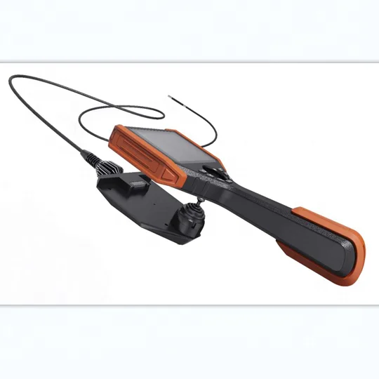 Handheld videoscope with 6mm Camera lens, 360 Degree Joystick Articulation,  1000,000 Pixels