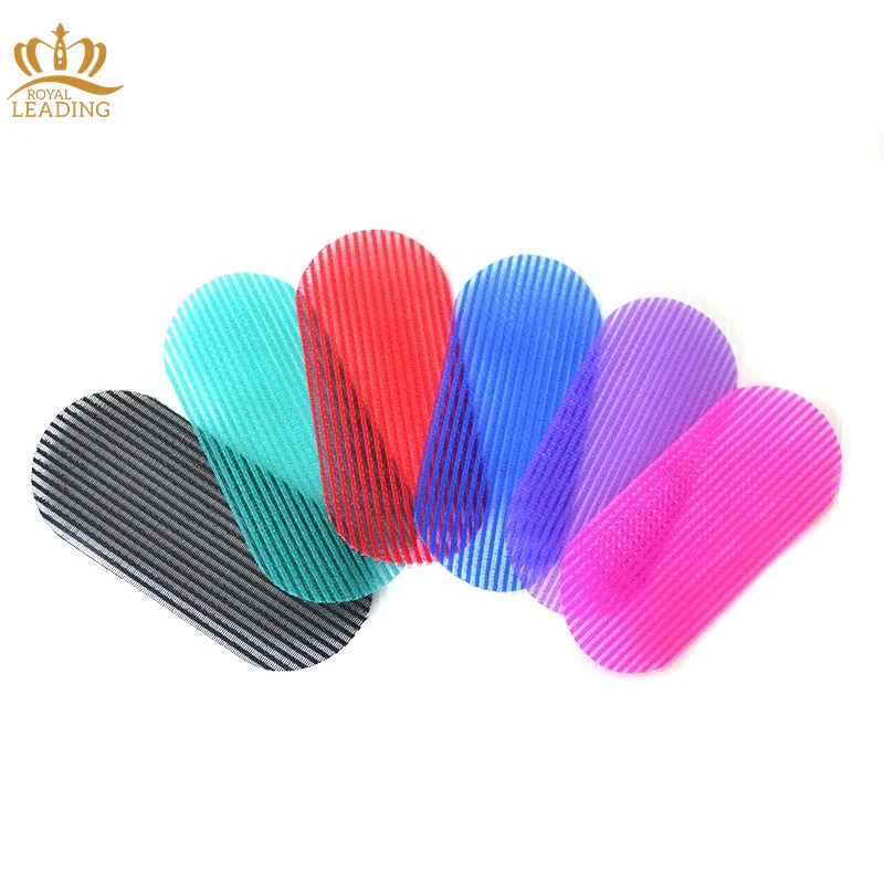 Custom Logo Salon Hair Accessories Nylon Hair Grip Sticker Magic Barber Hair Grippers