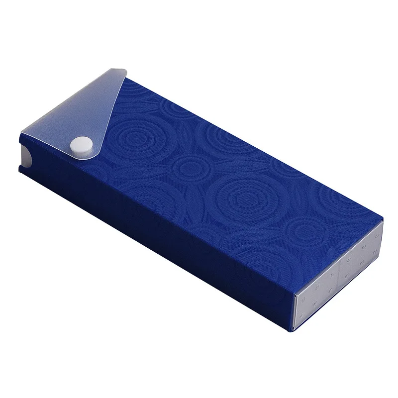 Clear Pen Pencil Case School Water Color Crayon Packing Empty School Stationery Storage Pencil Box Plastic