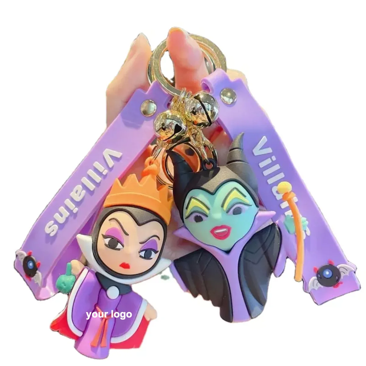 3D My Hero Cow Naruto Keychain Sturbucks Plumber Manga Figurine Keychains