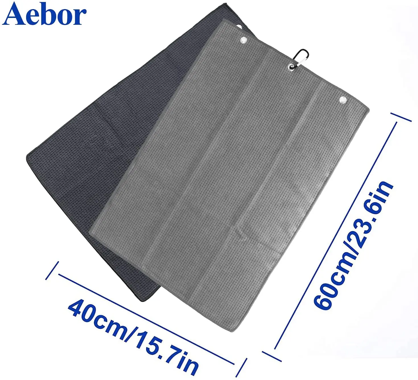 Different Solid Color Microfiber Golf Sports Towel Set Head groove Cleaner Set Club Cleaning Brush