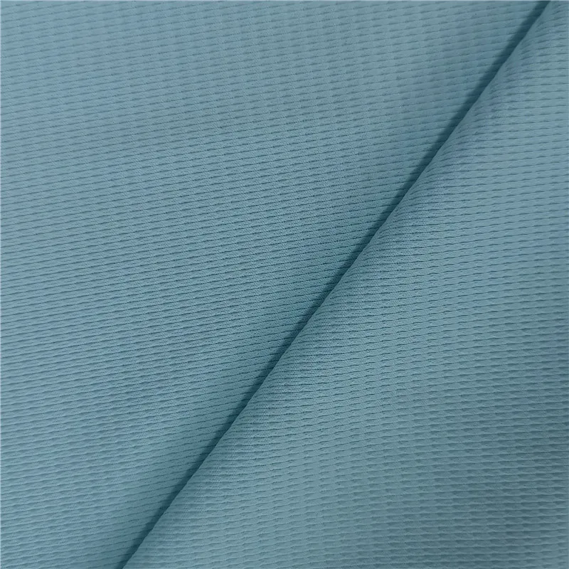 New spandex  fabric 88%Polyester 12%Spandex light extinction dry fit elastic stripe jersey fabric