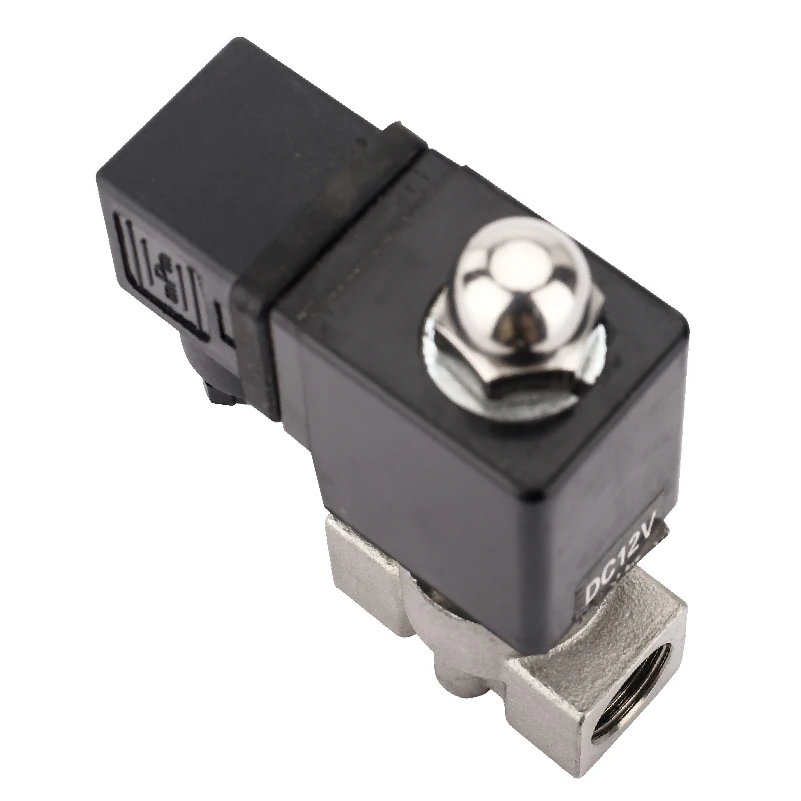 JCRSLB Combustion engine accessories micro solenoid valve 1/4in-3/8in AC220V/AC110V/DC24V/DC12V