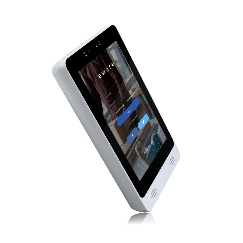 Portworld  8 inches Quad Core Rockchip Processor with Android 6 for Smart Homes Hotels Offices Industrial Use with POE