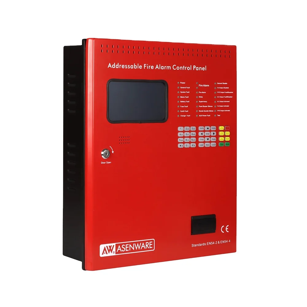 2 loop addressable fire alarm panel system asenware fire alarm panel 2 wire fire alarm panel