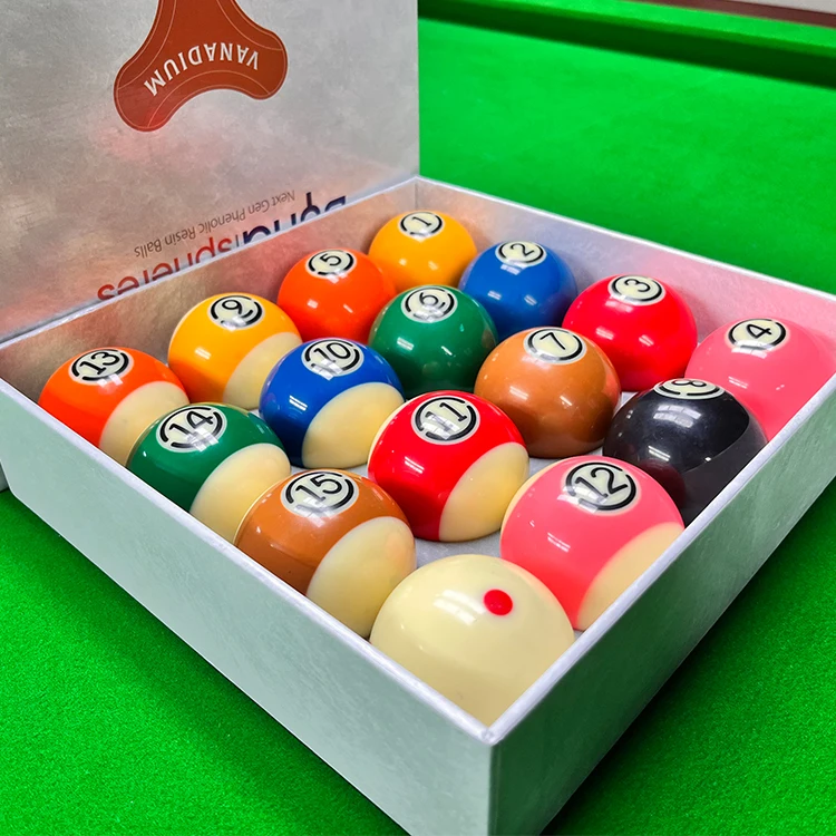Sports Entertainment Classic 2024 Hot Sale Factory Price Belgian Pool Billiard Balls Super Power