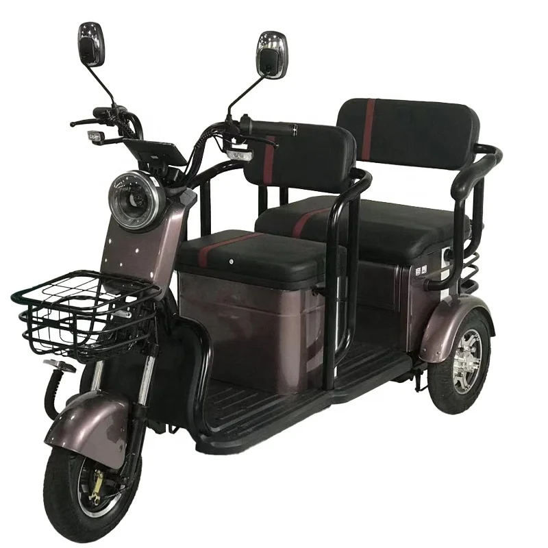 Factory Manufacture Various Electric Cargo Bike Tricycle Passenger With Cabin