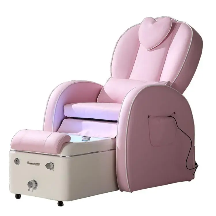 New arrivals 2021 Chair nail  pink salon chair hair salon furniture