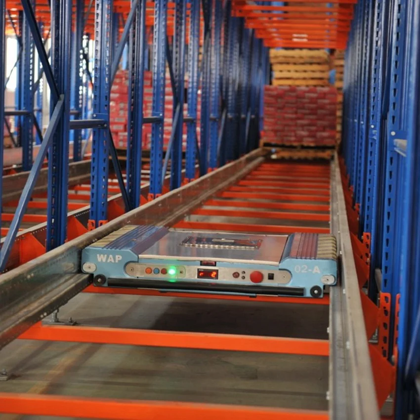 Грузовой и складское оборудование большой емкости складская полка для хранения радио Shuttle Rack