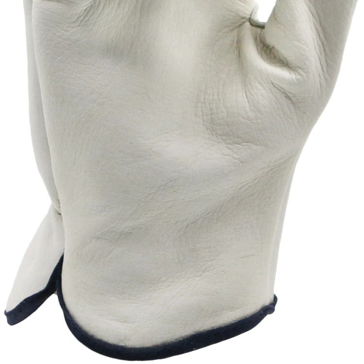 ENTE SAFETY Hot sell good quality heavy duty leather gloves single palm en388