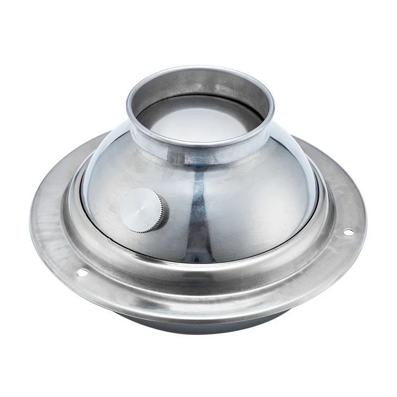 
Adjustable Round Ball Spout Jet Nozzle Aluminum Ball Diffuser for Air Ventilation System 