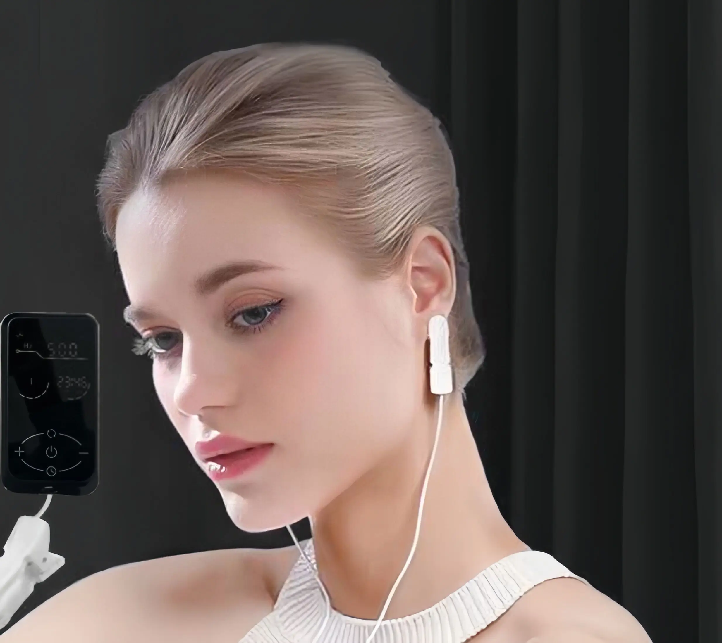 USB rechargeable micro-current sleep aid insomnia treatment sleep aid handheld angel sleep device