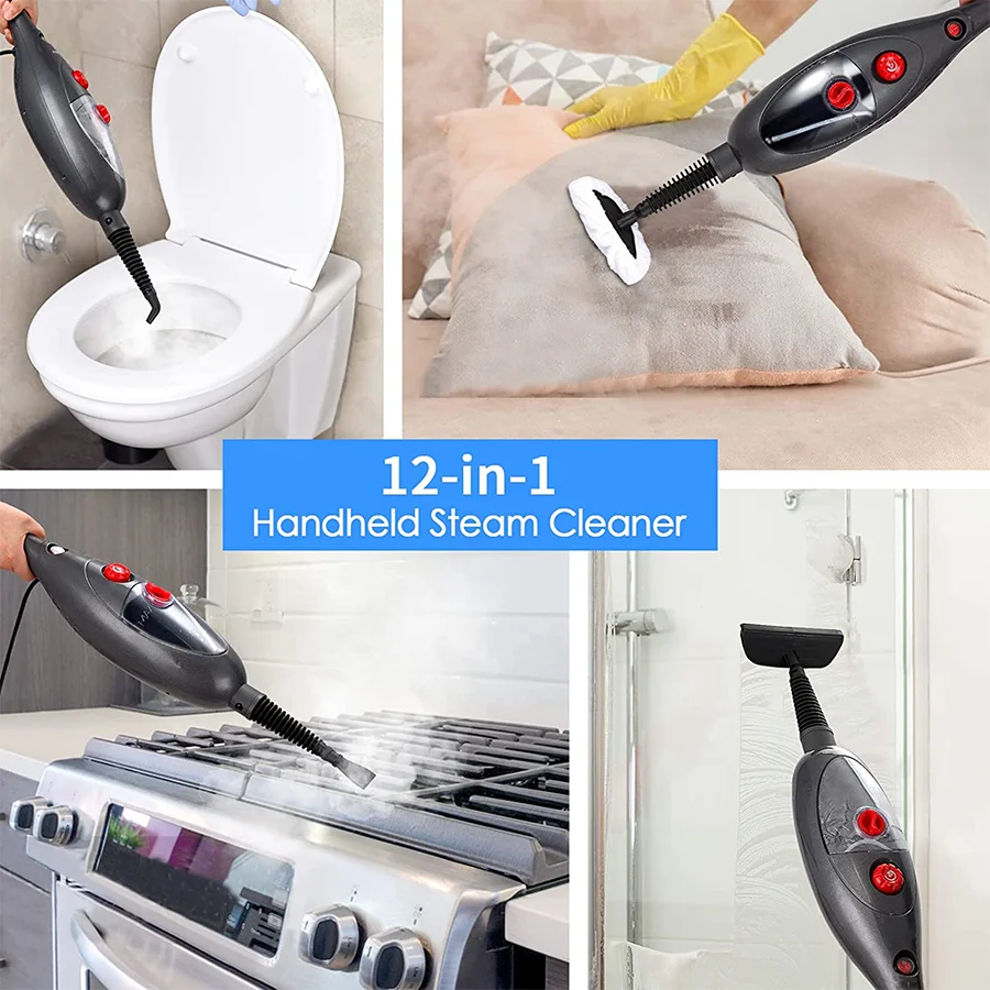 High Temperature Steam Cleaning Machine Portable Steam Mop Multipurpose Steam Cleaner For Floor Carpet Kitchen Window Cars